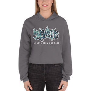 Elevate Camo Logo Women's Crop Hoodie