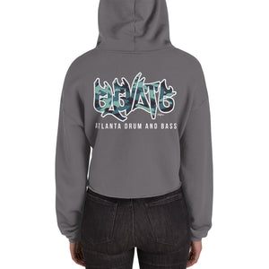 Elevate Camo Logo Women's Crop Hoodie